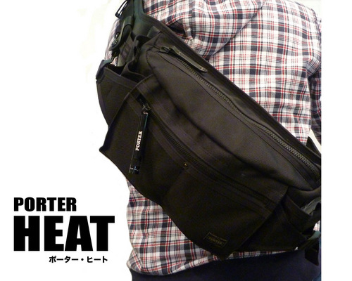 吉田カバン PORTER HEAT/ポーター ヒート ウエストバッグ/ボディバッグ[703-06978] | 京都の吉田カバン（PORTER